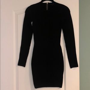 Olivaceous Sexy Ribbed Body-Con Midi Dress